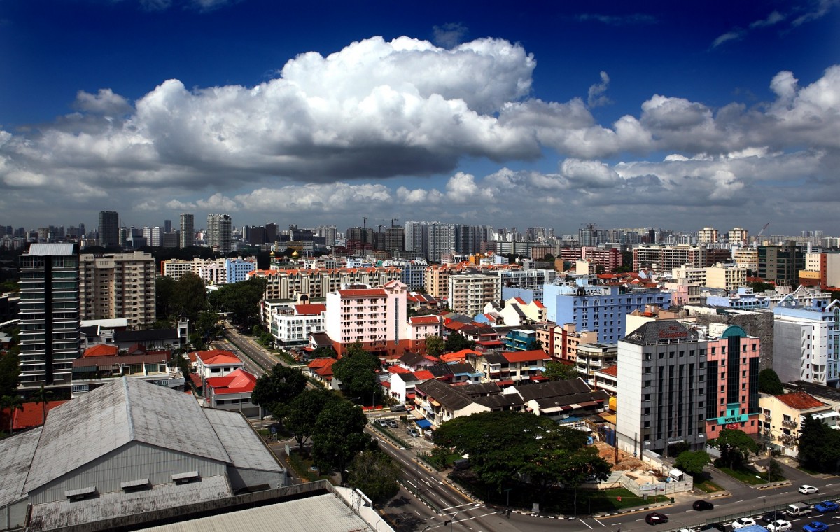 Bohemian residential region at Lorong 26 to 38 in Geylang