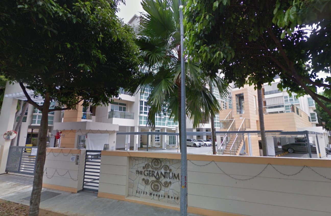 The Geranium - The Geylang condo old in the collection of Fragrance Group