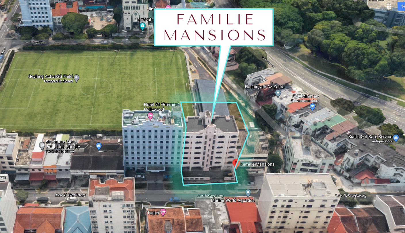 Familie Mansion Location Map