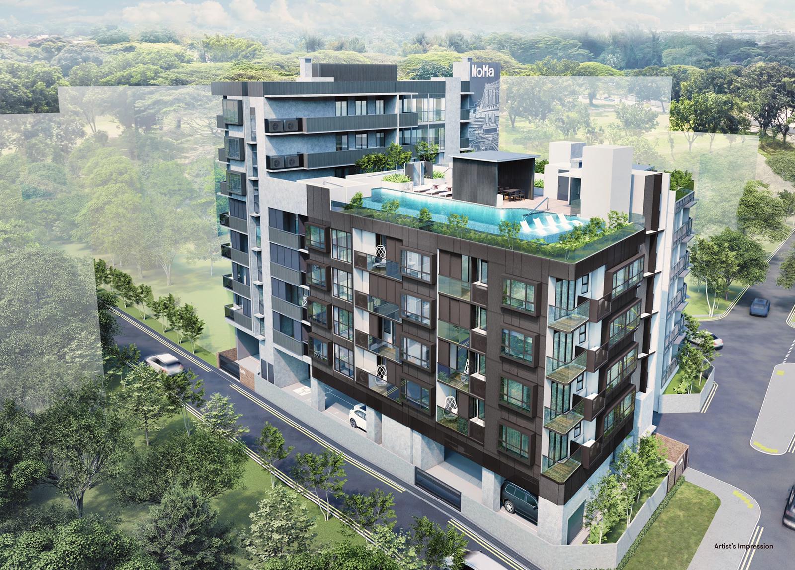 NOMA - Geylang new launch condo recently launched with special design