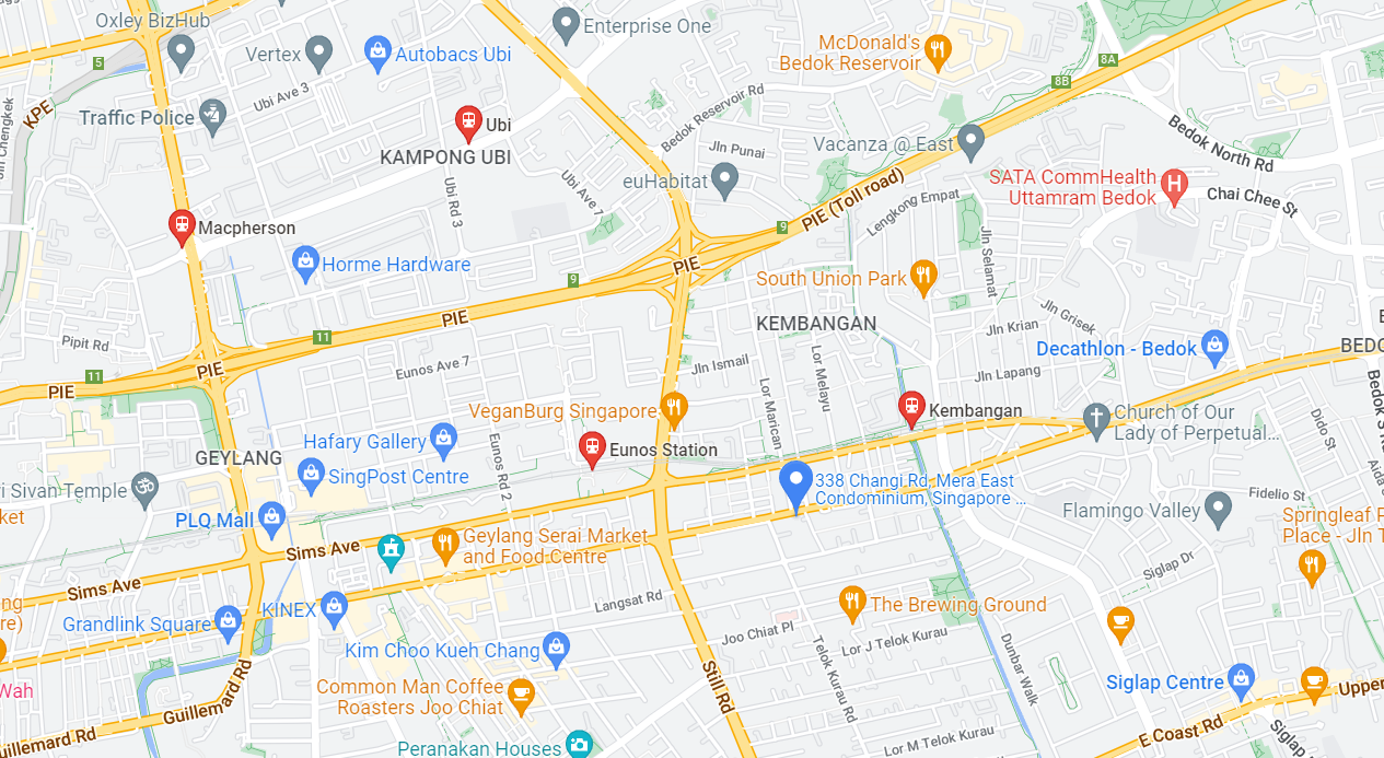 Geylang properties for sale: The 3 nearest MRT to Mera East Condominium