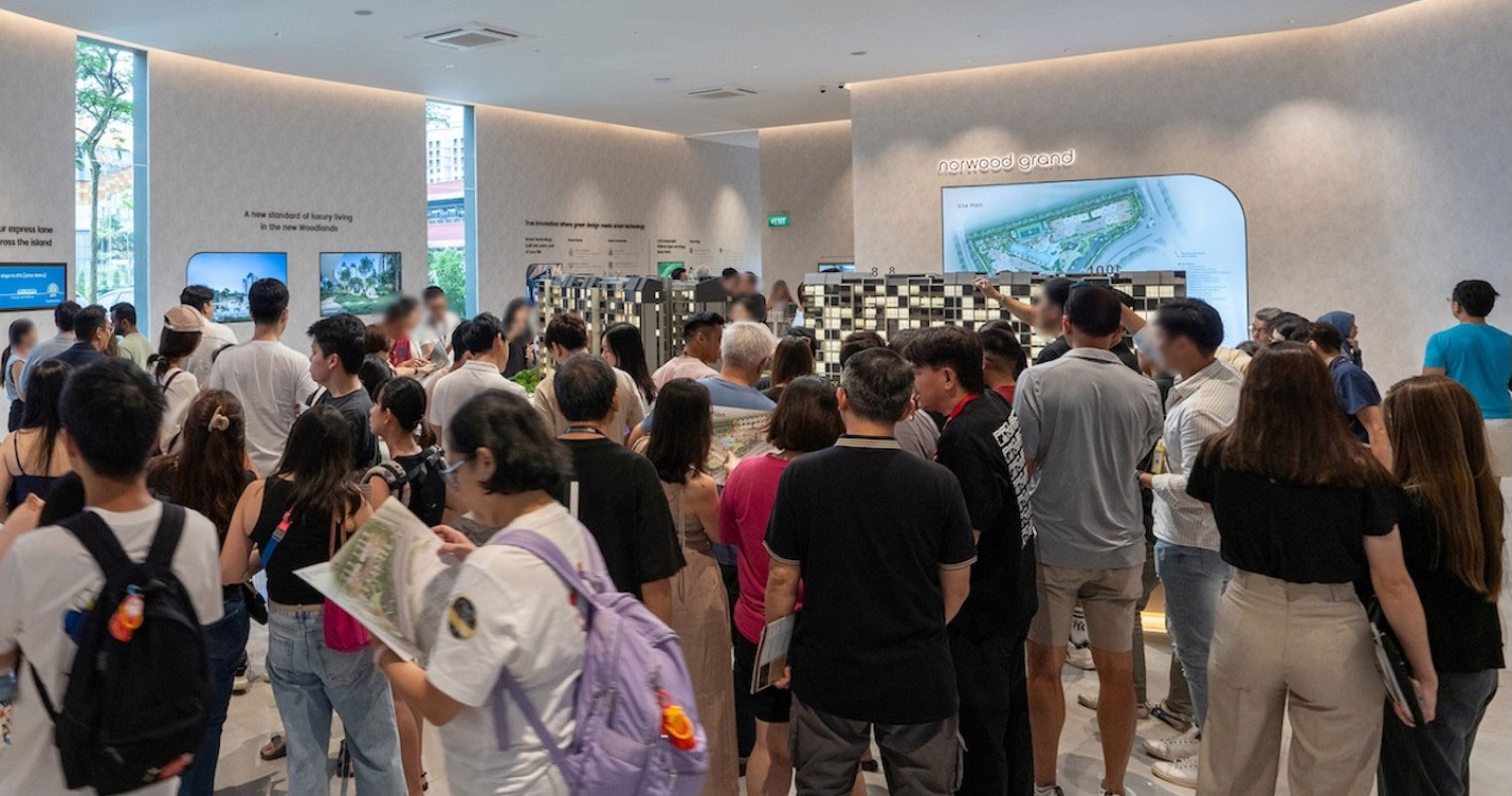 CDL’s Norwood Grand in Woodlands Draws 3,700 Visitors on Preview Weekend