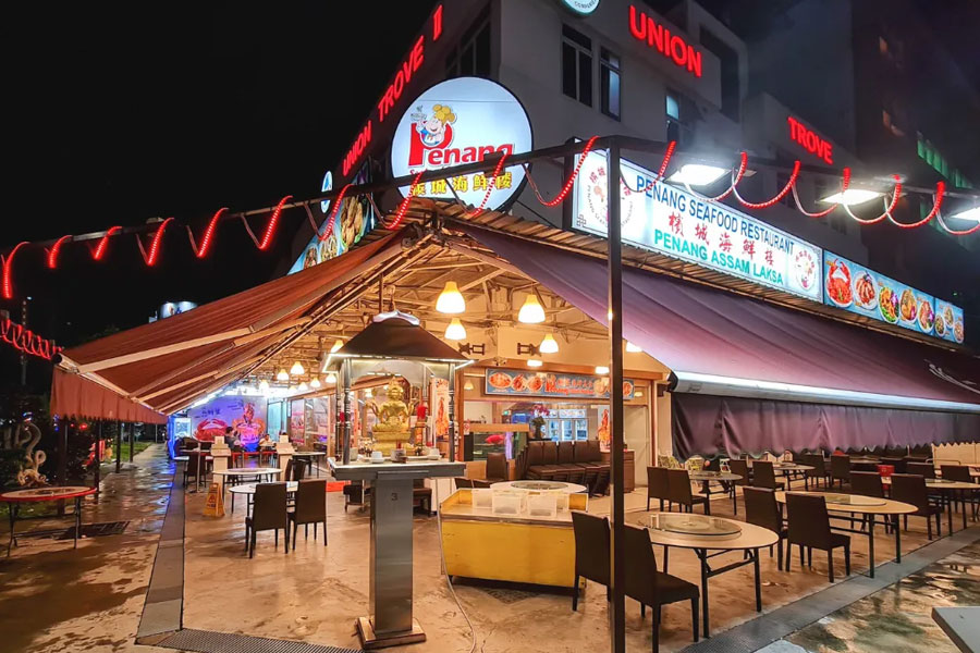 Geylang condos Singapore Restaurant 