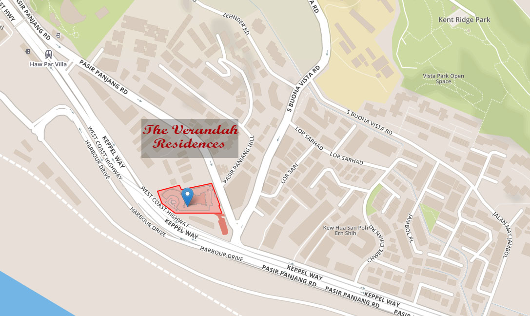 The Verandah Residences 1 Bedroom (462 sqft) for Sale